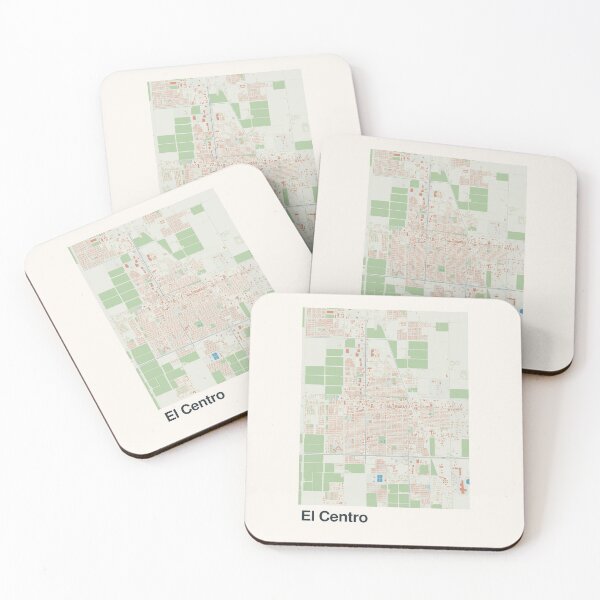 Item preview, El Centro Minimalistic Map Art designed and sold by MapsNerd.