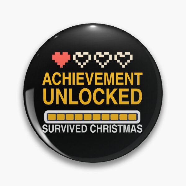 Item preview, Achievement Unlocked Retro Pixel Heart Gamer Level Up designed and sold by EpicInks24.