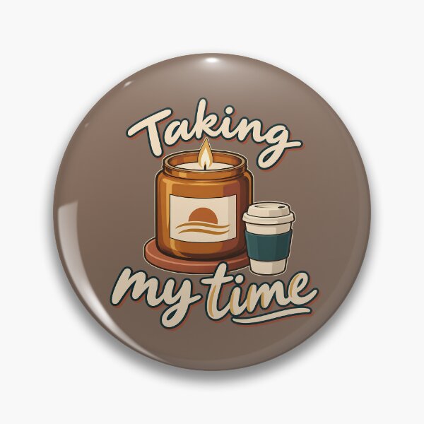 Item preview, Taking My Time Candle Making & Coffee Retro Aesthetic designed and sold by MythicCotton.