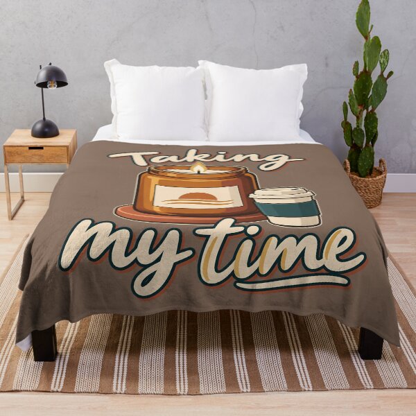 Item preview, Taking My Time Candle Making & Coffee Retro Aesthetic designed and sold by MythicCotton.