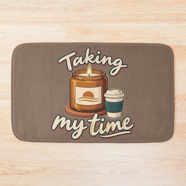 Item preview, Taking My Time Candle Making & Coffee Retro Aesthetic designed and sold by MythicCotton.