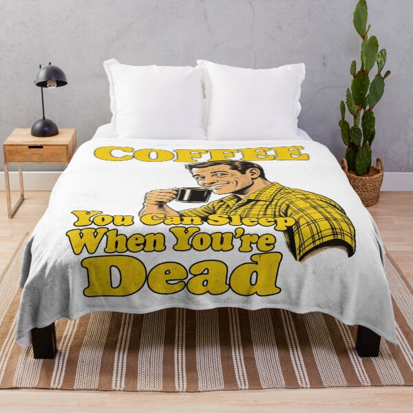 Item preview, Coffee - You Can Sleep When You're Dead designed and sold by Samanthzx.
