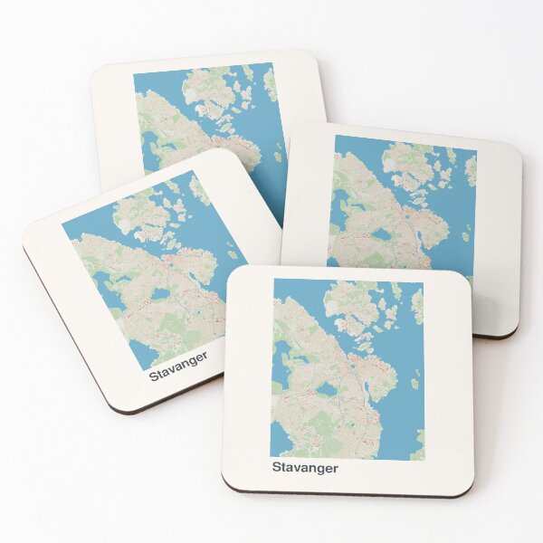 Item preview, Stavanger Minimalistic Map Art designed and sold by MapsNerd.
