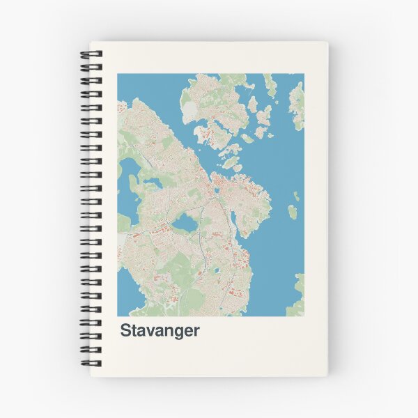 Item preview, Stavanger Minimalistic Map Art designed and sold by MapsNerd.