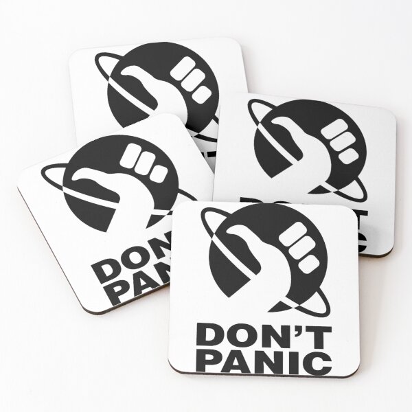 Item preview,  Don'T Panics - Hitchhikers Guide designed and sold by Airamatix.