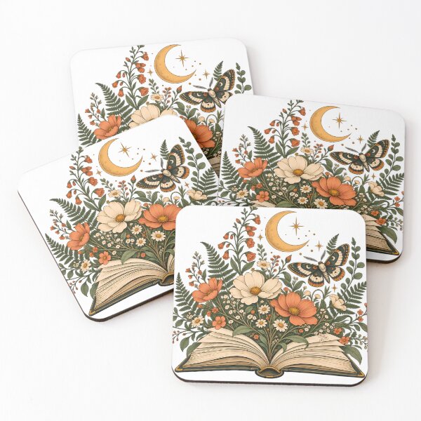 Item preview, Botanical Book Lover Shirt, Floral Cottagecore Tee, Reader Gift Copy title designed and sold by EcomGenius.