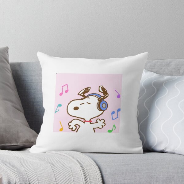 Item preview, Pink music snoopy designed and sold by ellmoswrld.