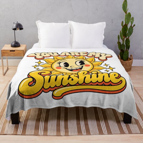Item preview, You Are My Sunshine Retro Sticker - Vintage Sun Quote Graphic designed and sold by VYBEHAUS.