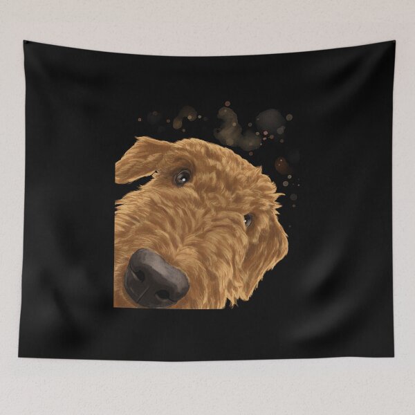 Item preview, Airedale Terrier Puppy Large Terrier Wire (2) designed and sold by DistortedDemon.