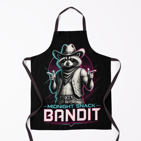 Item preview, Synthwave Raccoon Midnight Snack Bandit Retro Art designed and sold by MagicTheDog.