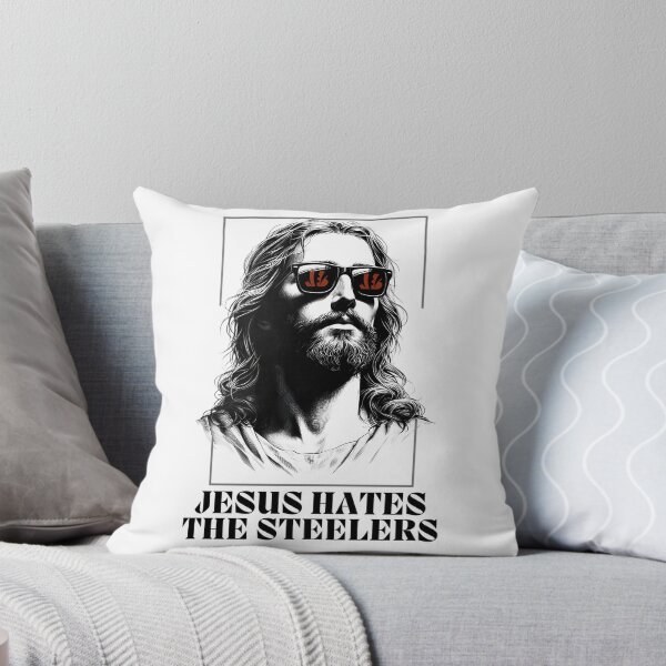 Item preview, Jesus Hates The Steelers Cincinnati Football designed and sold by AldenMercAD.