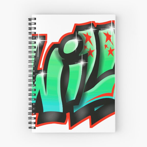 Item preview, WILL Name Graffiti Rainbow – Cool Custom Street Art Gift designed and sold by BlachGallery.