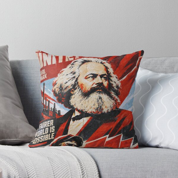 Item preview, Karl Marx Painting – Marxism, Philosophy and Revolution designed and sold by GalleryKauffeld.
