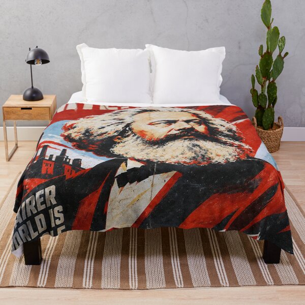 Item preview, Karl Marx Painting – Marxism, Philosophy and Revolution designed and sold by GalleryKauffeld.