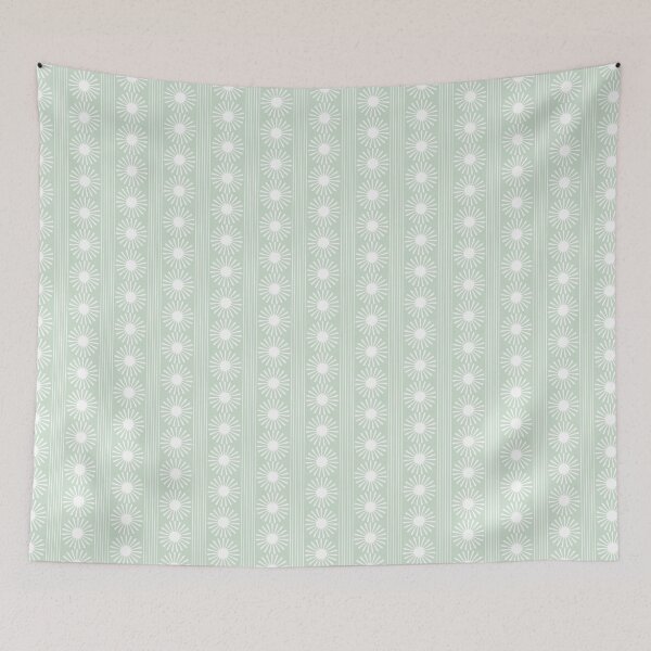Item preview, Mesa Motif - Sunny Girl - Palm Springs Green designed and sold by Stephanie Fiona Design.