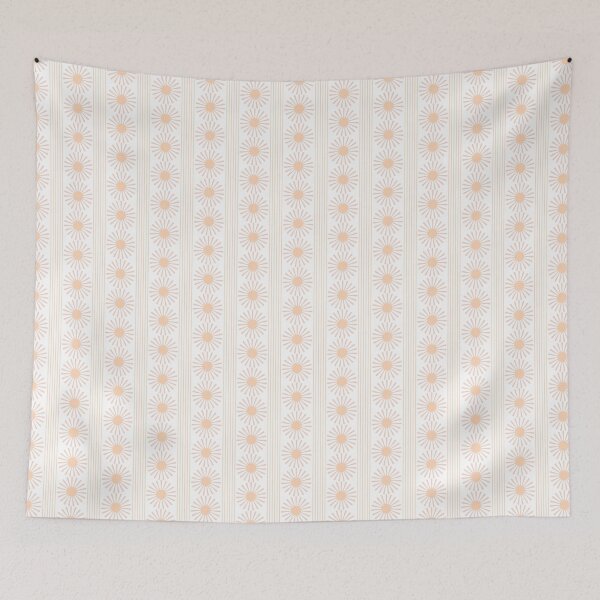 Item preview, Mesa Motif - Sunny Girl - Pink Orange designed and sold by Stephanie Fiona Design.