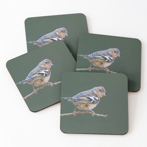 Item preview, Small Songbird Perched on Twig designed and sold by wildframe-color.