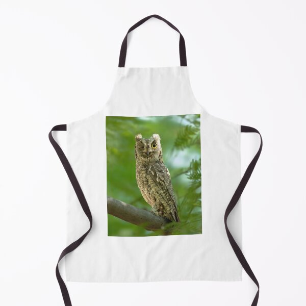 Item preview, Winking Eastern Screech Owl on Tree Branch designed and sold by wildframe-color.