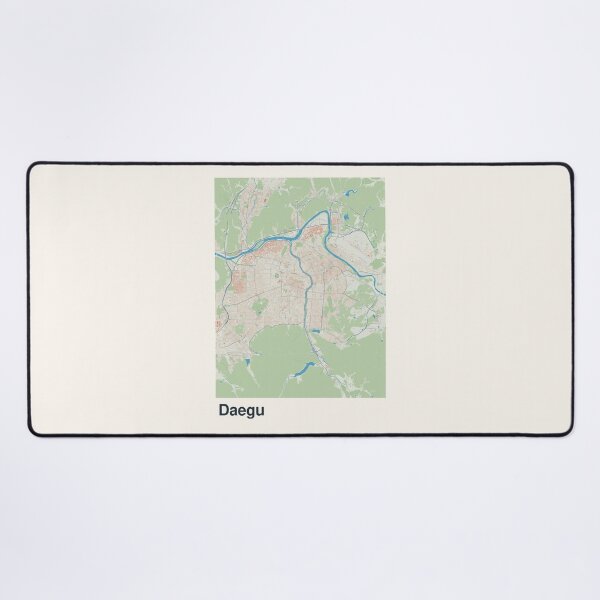 Item preview, Daegu Minimalistic Map Art designed and sold by MapsNerd.