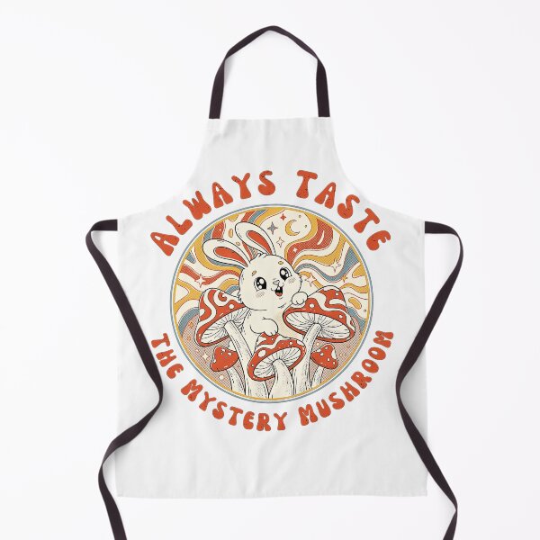 Item preview, Title Always Taste The Mystery Mushroom Vintage Groovy Bunny designed and sold by Manellaa.