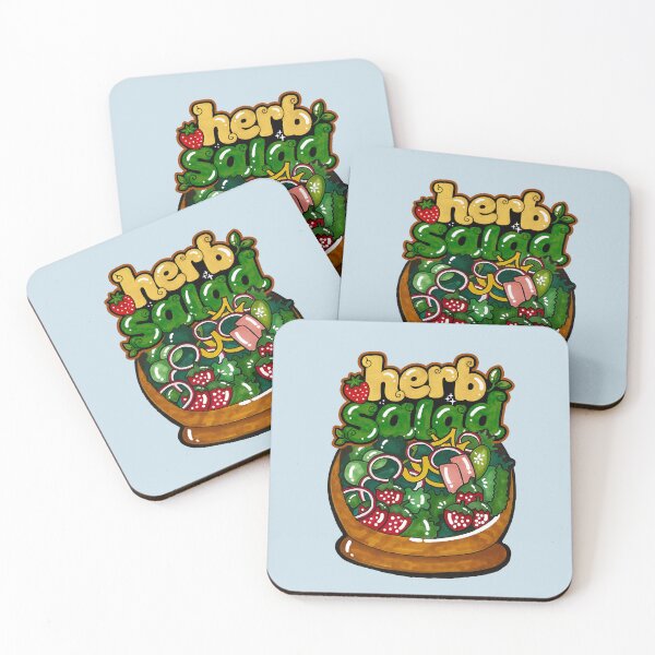 Item preview, Hand-Drawn Herb Salad with Playful Retro Lettering designed and sold by lazypencil.art.