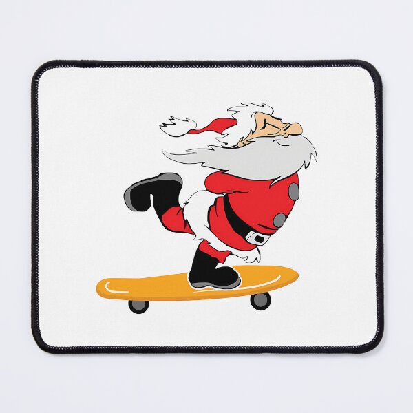 Item preview, Christmas Skateboarding Santa designed and sold by stringe-apoloni.
