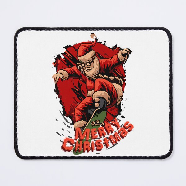 Item preview, Christmas Skateboarding Santa designed and sold by stringe-apoloni.
