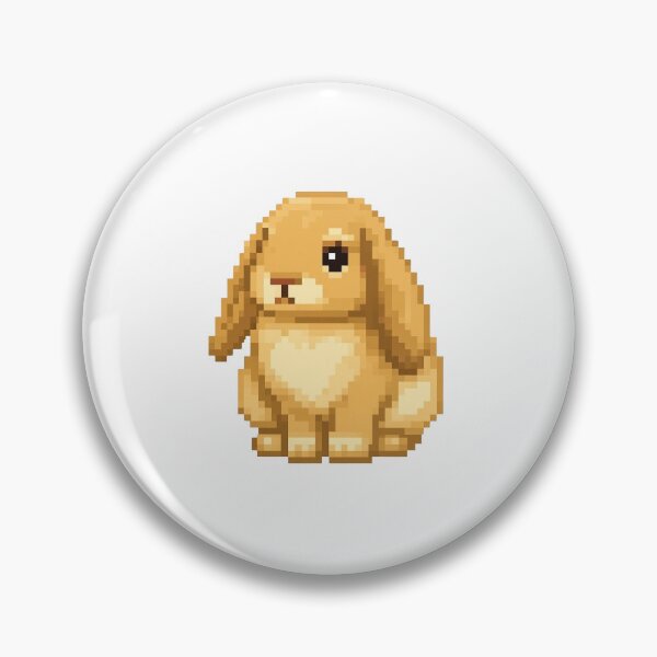 Item preview, Pixel art bunny designed and sold by KeelinX.