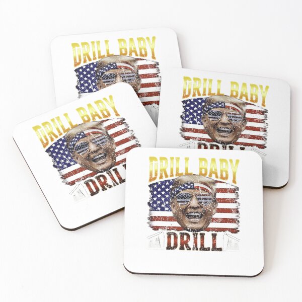 Item preview, DRILL BABY DRILL Funny Trump designed and sold by Manellaa.