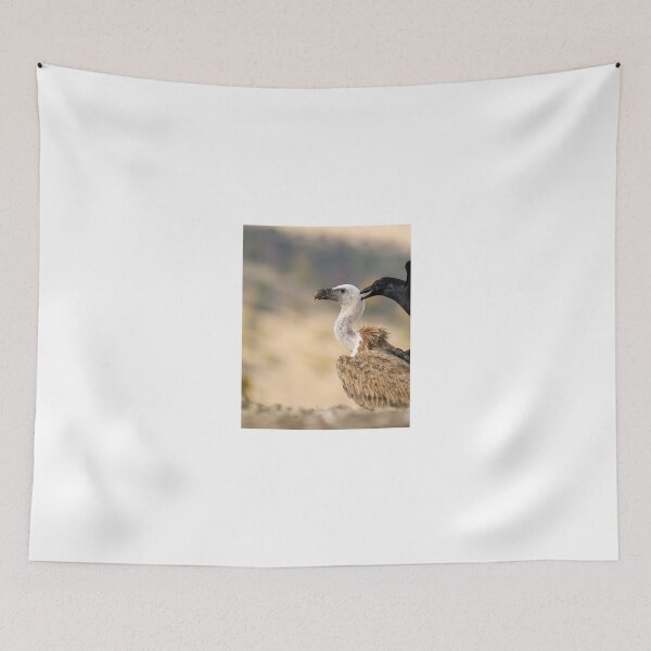 Item preview, Vulture and Crow Interaction in Natural Habitat designed and sold by wildframe-color.