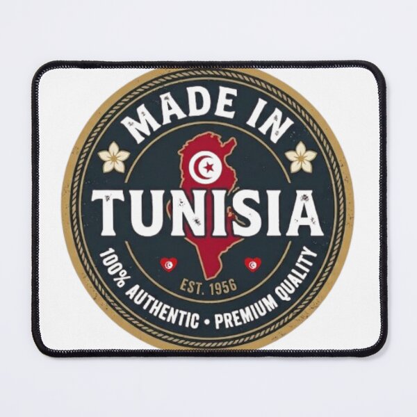 Item preview, Made in Tunisia - Vintage Emblem & Tunisian Pride designed and sold by Salma.Store.