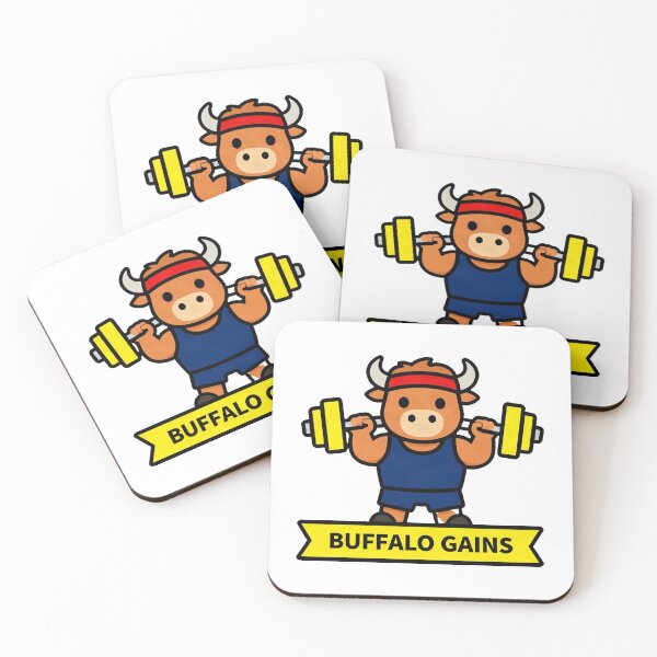 Item preview, Funny Gym Bison Lifting Weights designed and sold by Arc2020.