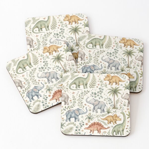 Item preview, Cute Watercolor Jungle Pattern designed and sold by naragon4289.