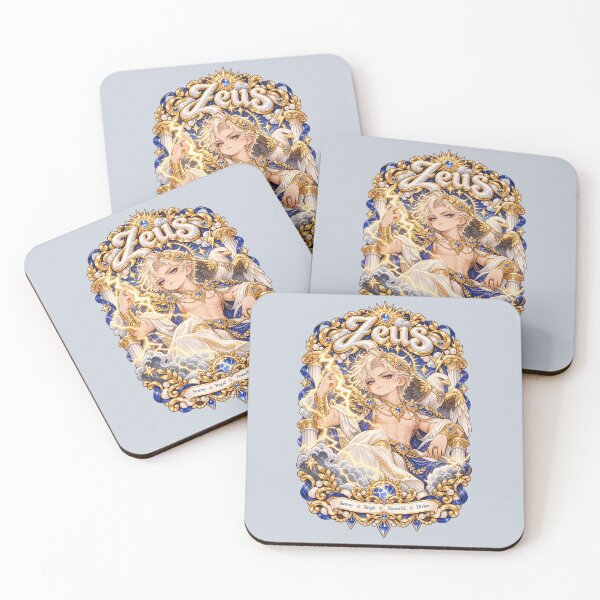 Item preview, Zeus – Divine Thunder God Kawaii Greek Mythology designed and sold by MetaModel Editions.