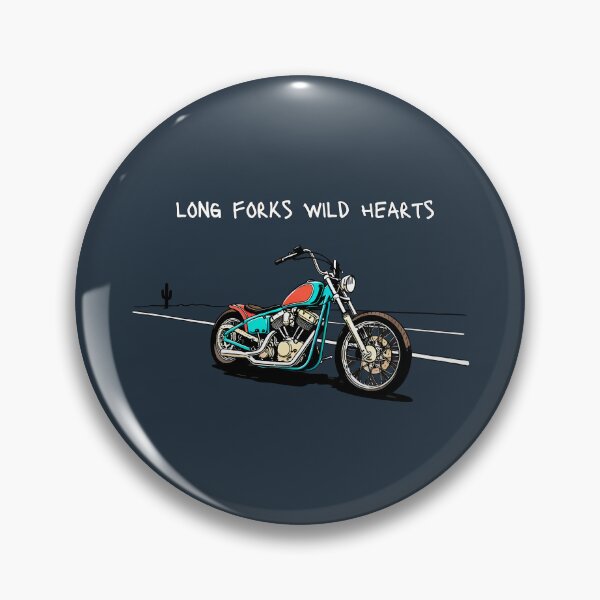 Item preview, Long Forks Wild Hearts Chopper Minimalist Open Road designed and sold by LV-creator.