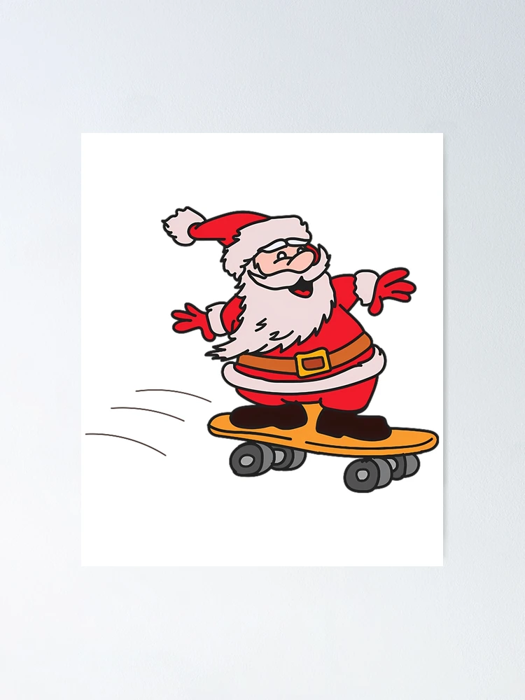 Thumbnail 1 of 3, Poster, Santa Riding. designed and sold by stringe-apoloni.
