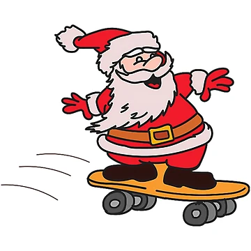 Artwork thumbnail, Santa Riding. by stringe-apoloni
