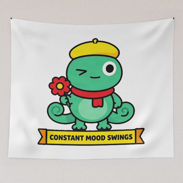 Item preview, Sassy Mood Swings Drama Chameleon designed and sold by Arc2020.