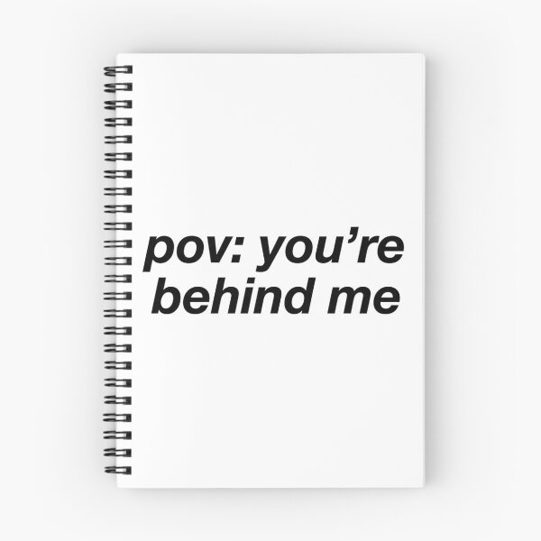 Item preview, POV: You're Behind Me Funny Meme Bumper designed and sold by SULALA-cats.