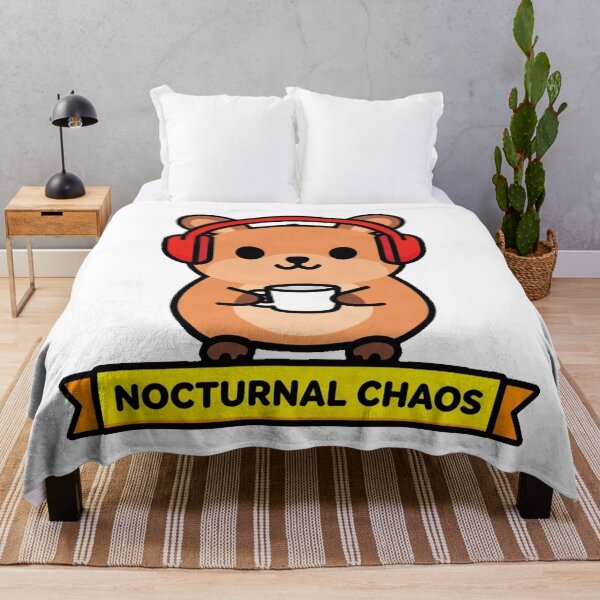 Item preview, Funny Nocturnal Chinchilla Coffee Lover designed and sold by Arc2020.
