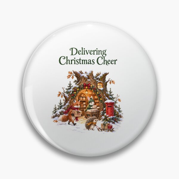 Item preview, Delivering Christmas Cheer – Woodland Animals Holiday Post Office designed and sold by CheersTOGETHER.