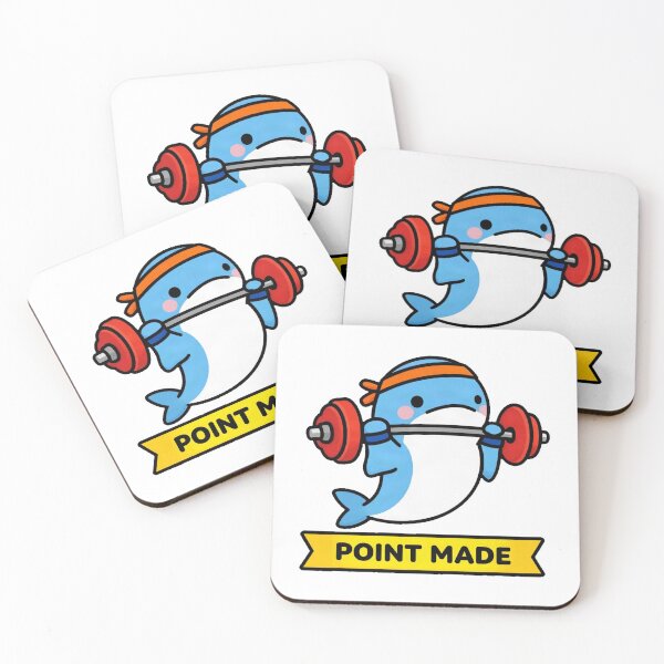 Item preview, Strong Gym Workout Narwhal designed and sold by Arc2020.