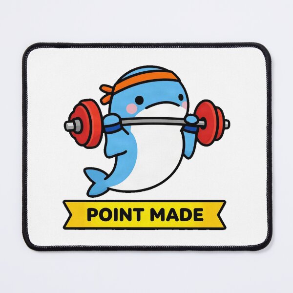 Item preview, Strong Gym Workout Narwhal designed and sold by Arc2020.