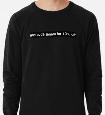 Verwenden Sie den Code "James" für 10% Rabatt Leichter Pullover