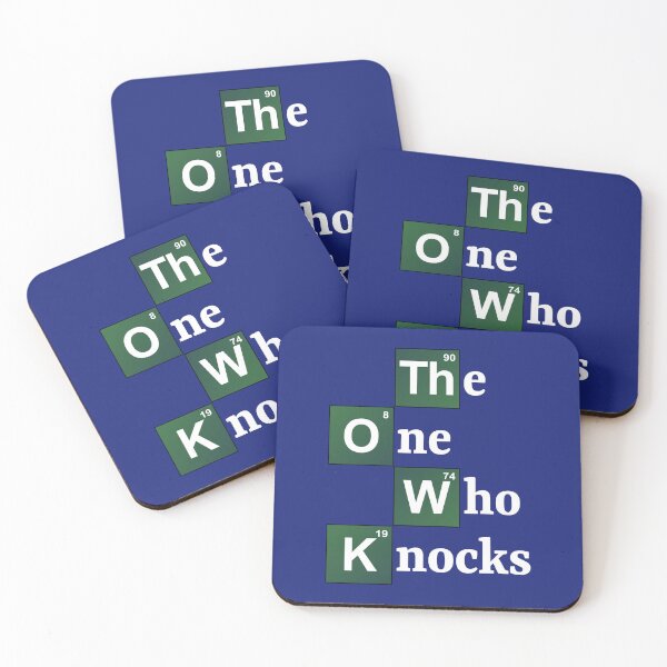 Item preview, The One Who Knocks (Periodic Table Initials) (Vertical) designed and sold by Karate Octopus.