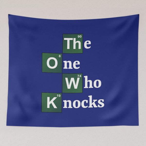 Item preview, The One Who Knocks (Periodic Table Initials) (Vertical) designed and sold by Karate Octopus.
