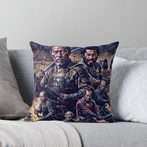 Item preview, Seven Samurai Action Drama Fine Art Tribute designed and sold by Art's Diner.