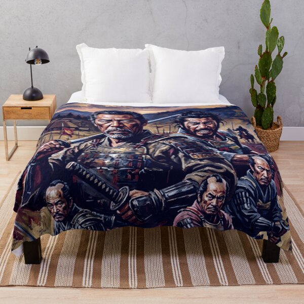 Item preview, Seven Samurai Action Drama Fine Art Tribute designed and sold by Art's Diner.