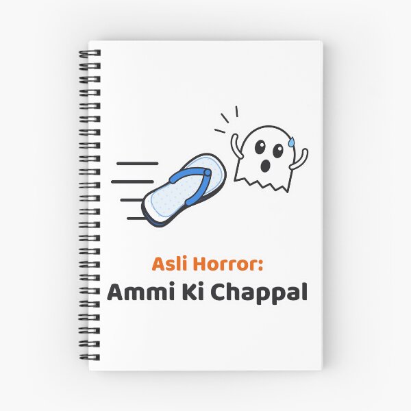 Item preview, Asli Horror Ammi Ki Chappal - Funny Desi Halloween designed and sold by Chai & Chaos.