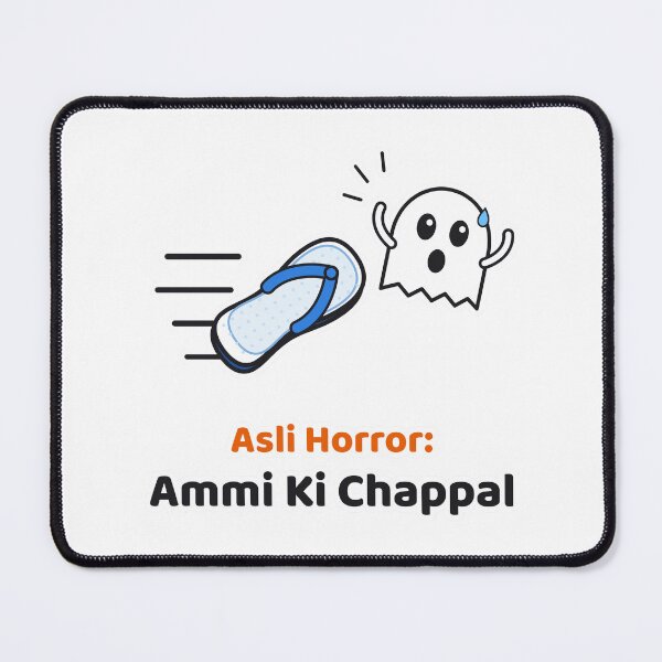 Item preview, Asli Horror Ammi Ki Chappal - Funny Desi Halloween designed and sold by Chai & Chaos.